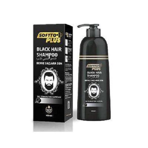 Softto Plus Blaack Hair Saç Siyahlaştırıcı Şampuan 350 ml