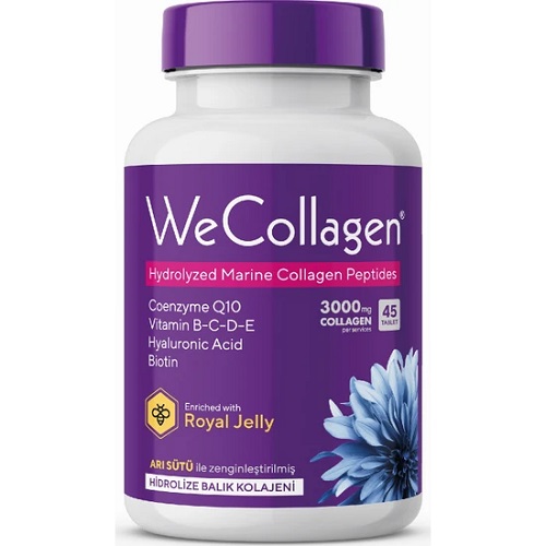 Biomet WeCollagen® Kolajen Takviye Edici Gıda 45 Tablet
